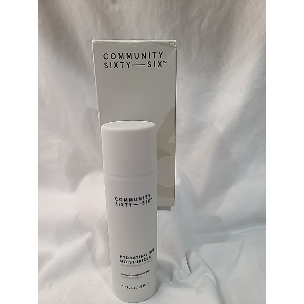 Community Sixty-Six Hydrating Gel Moisturizer 1.7 fl oz/50 ml New In Box